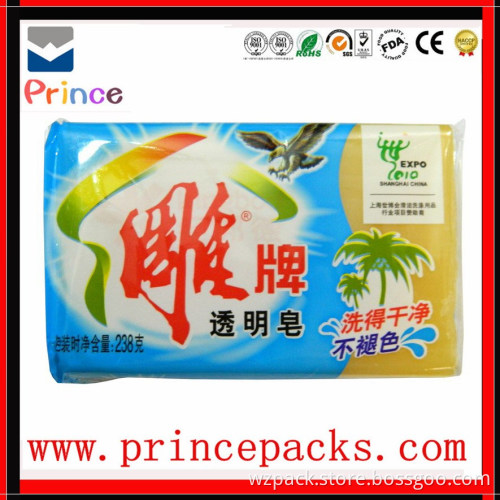 custom plastic bag packaging soap